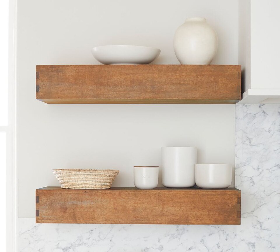 Reed Floating Shelves Pottery Barn Australia